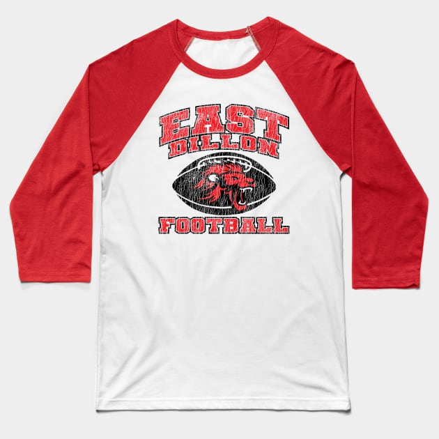 East Dillon Football Baseball T-Shirt by AnimalatWork